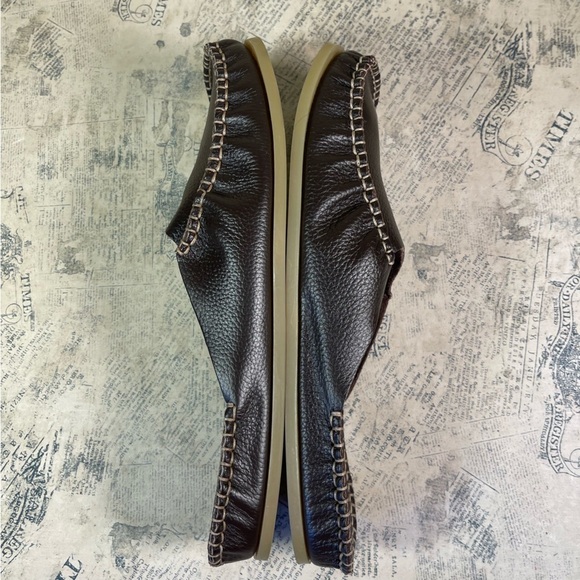 South of Africa Leather Slip On Loafers - Picture 9 of 10